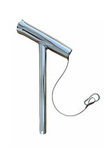 Load image into Gallery viewer, 1-Way Fishing Rod Holder - 10" Flared Tulip - Outrigger Style - Rod Rigger - Polished Aluminum