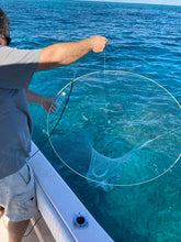 Load image into Gallery viewer, Ballyhoo Bait Net - Collapsible Hoop Net - Folds For Easy Storage