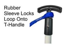 Load image into Gallery viewer, Island Anchor 4' Bungee Dock Line -  Loop and Hook - Mooring Rope for Boats, PWC, Kayak