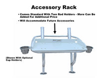 Load image into Gallery viewer, Boat Caddy Heavy Duty Boat Cutting Board, 36" x 18", Bait Rigging Station, Cutting Fillet Board