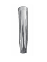 Load image into Gallery viewer, Weld On Fishing Rod Holder (2 Pack) - 10" Flared Tulip with Vinyl Insert - Polished Anodized Aluminum