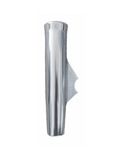Load image into Gallery viewer, Weld On Fishing Rod Holder (4 Pack) - 10" Flared Tulip with Vinyl Insert and Coped Blade for 1-5/16" OD Tube/Pipe - Polished Anodized Aluminum