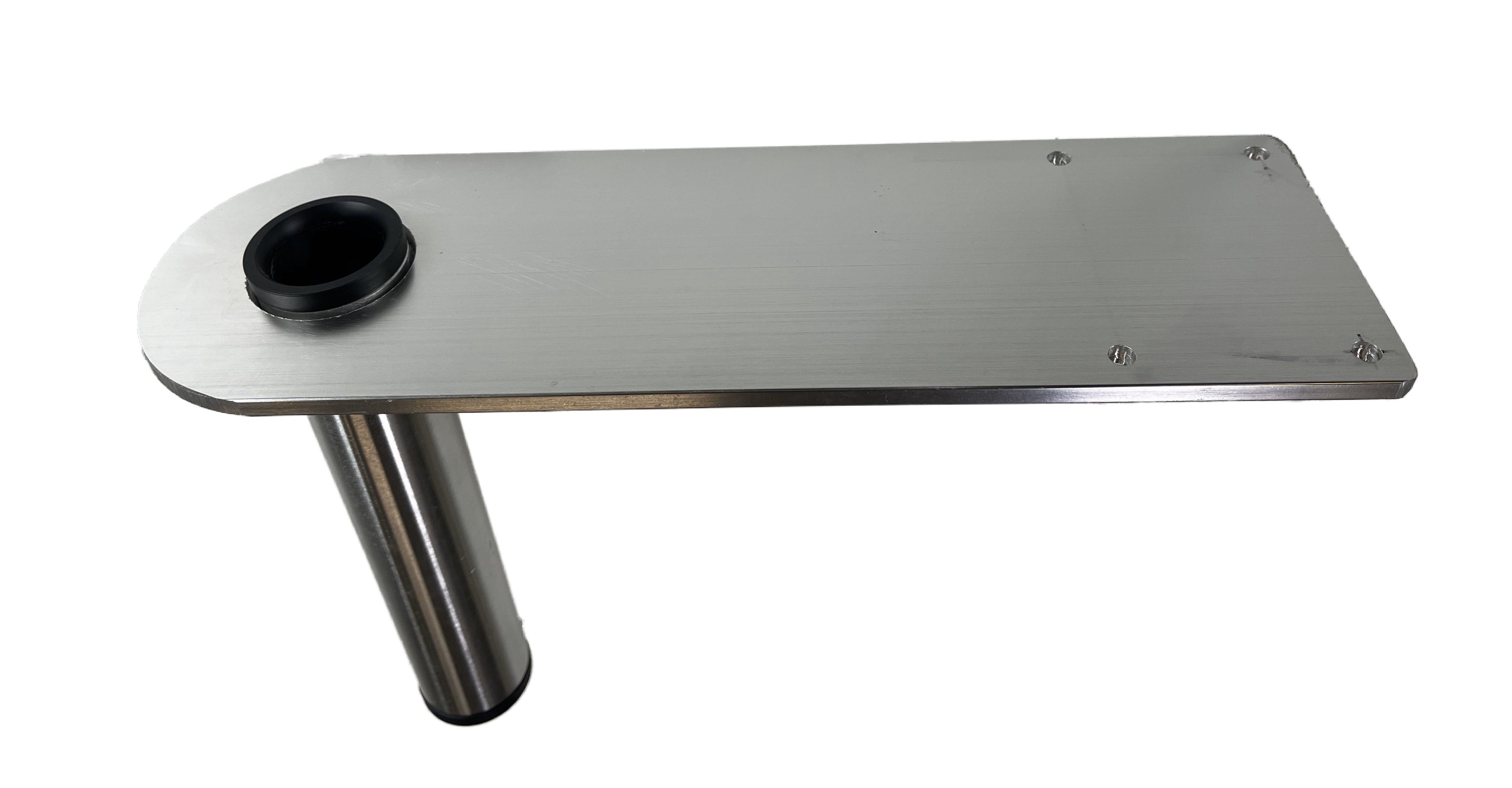 thumbnail interactive-video image 1 of Cajun Anchor Shallow Water Anchor Deck Mount Bracket – Halk Marine Fab (SWB-D) 1 of 2