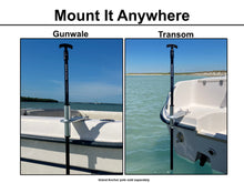 Load image into Gallery viewer, Mount - Flush - Quick Release - Island Anchor Shallow Water Anchor Pole Holder