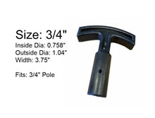 Load image into Gallery viewer, T-Handle - 3/4" or 1" Pole