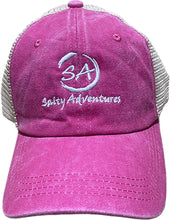 Load image into Gallery viewer, Salty Adventures Cap - Vintage Washed Distressed Baseball Trucker Cap For Men Women