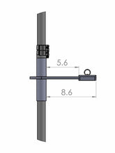 Load image into Gallery viewer, Live Mount - Flush Mount - Quick Release - Live Sonar Transducer Mount Pole