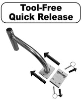 Load image into Gallery viewer, Live Mount System - Deck Mount - Quick Release - Live Sonar Transducer Mount Pole