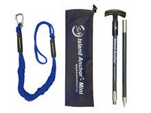 Load image into Gallery viewer, Island Anchor - Mini - 3/4" x 36" - 2 Piece - Anchor Pole Spike for PWC, Jet Ski, Kayak and Paddle Board