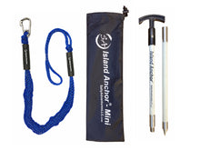 Load image into Gallery viewer, Island Anchor - Mini - 3/4" x 36" - 2 Piece - Anchor Pole Spike for PWC, Jet Ski, Kayak and Paddle Board