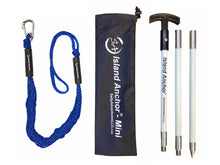 Load image into Gallery viewer, Island Anchor - Mini - 3/4" x 54" - 3 Piece - Anchor Pole Spike for PWC, Jet Ski, Kayak and Paddle Board