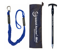 Load image into Gallery viewer, Island Anchor - Mini - 3/4" x 18" - Anchor Pole Spike for PWC, Jet Ski, Kayak and Paddle Board