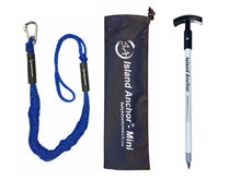 Load image into Gallery viewer, Island Anchor - Mini - 3/4" x 18" - Anchor Pole Spike for PWC, Jet Ski, Kayak and Paddle Board