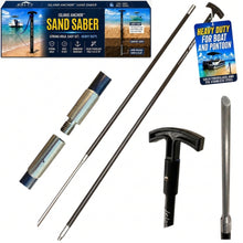 Load image into Gallery viewer, Island Anchor® Sand Saber™ – 3/4" x 8FT – 2 Piece – Shallow Water Anchor Pole