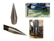 Load image into Gallery viewer, Island Anchor - Spear Tip for 7/8" or 3/4" Hydraulic Shallow Water Anchor Pole Spike Tip: Fits Power-Pole Sportsman, Pro Series, Blade, Blade 2.0, Minn Kota Raptor, Lewmar Axis
