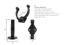 Load image into Gallery viewer, Island Anchor - Pole Storage Clip Clamp - 3/4" or 1"