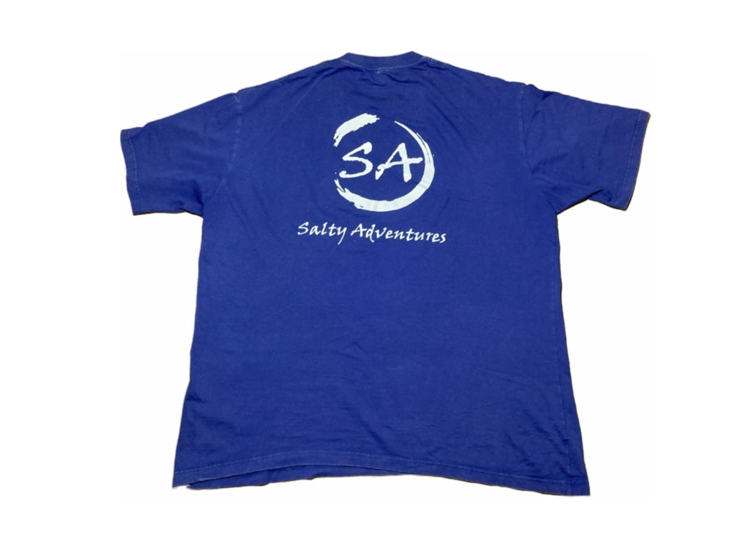 Salty Adventures Vintage Washed T-Shirt 100% Cotton
