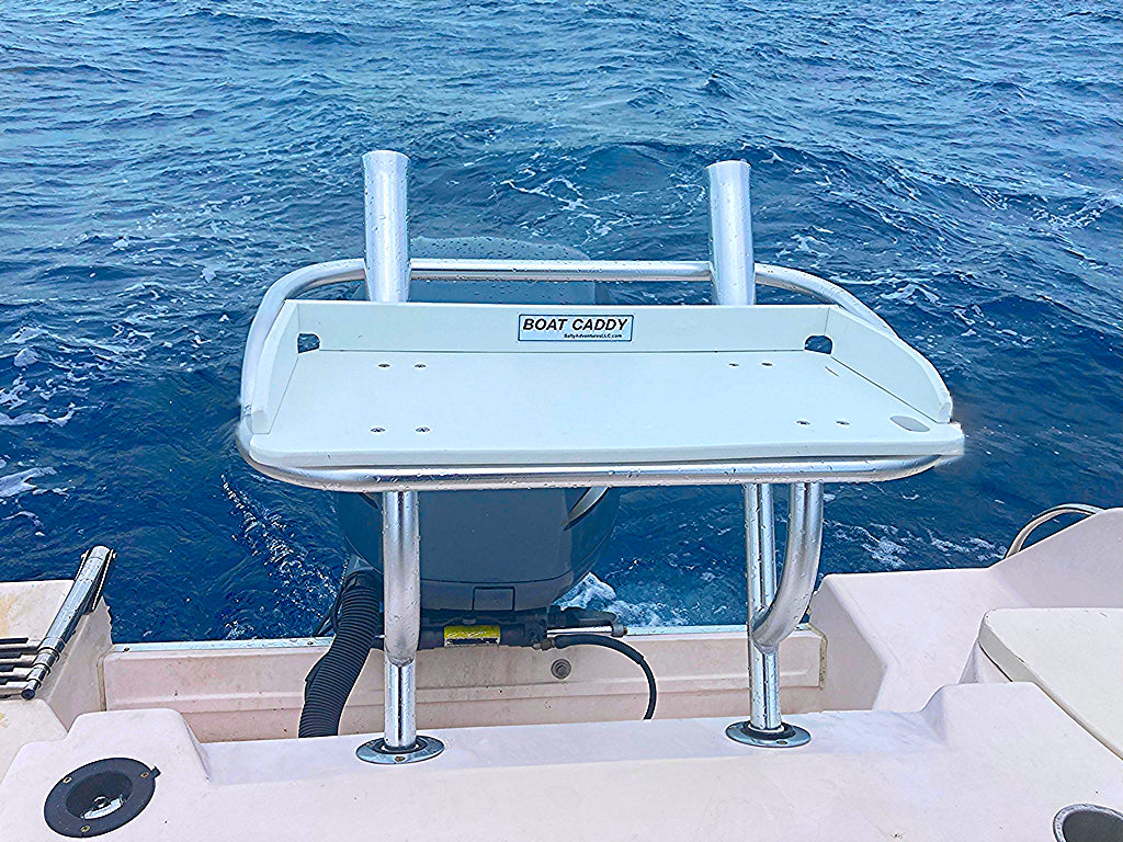 fishing rod holder for ski boat Salty Adventures 1-Way Fishing Rod Holder - 10" Flared Tulip - Outrigger  Style - Rod Rigger - Polished Aluminum