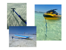 Load image into Gallery viewer, Island Anchor - Mini - 3/4&quot; x 54&quot; - 3 Piece - Anchor Pole Spike for PWC, Jet Ski, Kayak and Paddle Board
