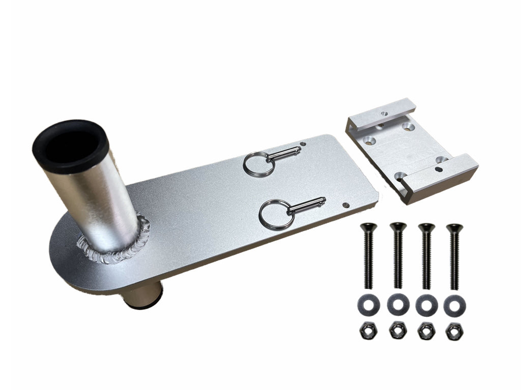 Island Anchor Shallow Water Anchor Pole Mount  - Flush Deck Mount - Quick Release