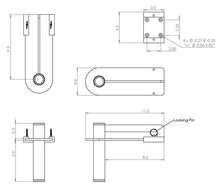 Load image into Gallery viewer, Island Anchor Shallow Water Anchor Pole Mount  - Flush Deck Mount - Removable
