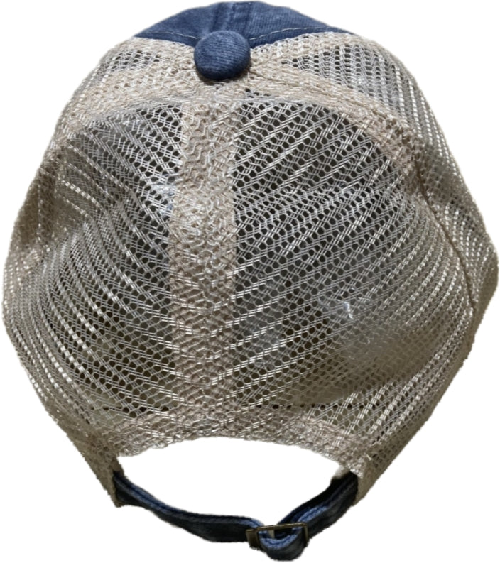 Grey vintage washed Salty hat Salty Vintage Washed Hat – Free Souls Boutique main image 2