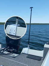 Load image into Gallery viewer, Island Anchor Shallow Water Anchor Pole Holder - Transom Mount
