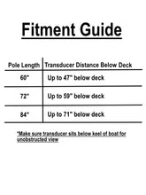 Load image into Gallery viewer, Live Mount System - Live Sonar Transducer Mount Pole - Quick Release Deck Mount
