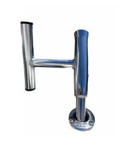 Load image into Gallery viewer, Island Anchor Shallow Water Anchor Pole Holder and Rod Holder - Mounts in Rod Holder
