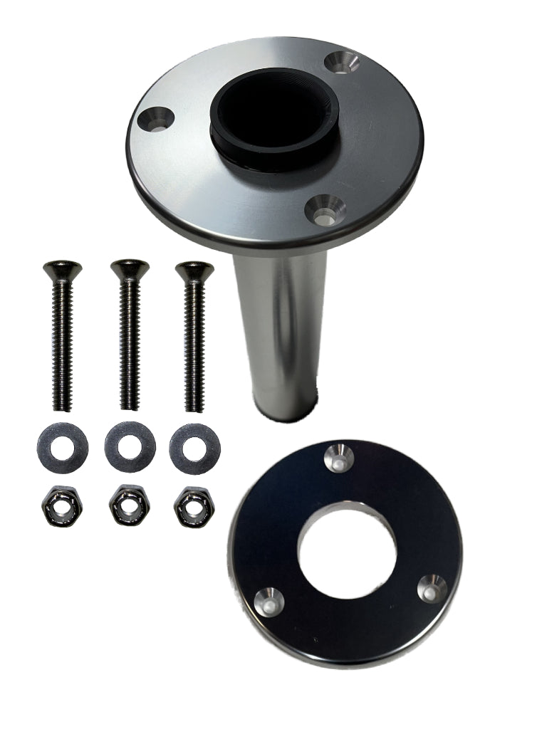 Island Anchor Shallow Water Anchor Pole Mount - Pontoon Mount
