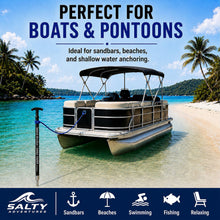 Load image into Gallery viewer, Island Anchor® Sand Saber™ 4FT Boat Anchor Pole
