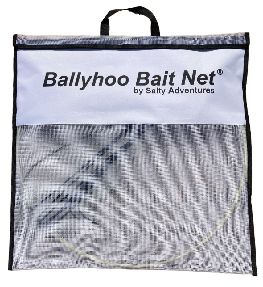 Ballyhoo Bait Net - Collapsible Hoop Net - Folds For Easy Storage