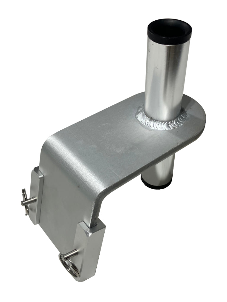 Island Anchor Shallow Water Anchor Pole Holder - Transom Mount - Quick Release