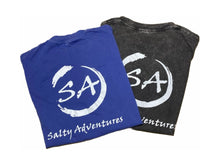 Load image into Gallery viewer, Salty Adventures Vintage Washed T-Shirt 100% Cotton
