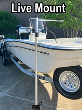 Load image into Gallery viewer, Live Mount - Live Sonar Transducer Mount Pole - Flush Mount - Quick Release
