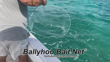 Load and play video in Gallery viewer, Ballyhoo Bait Net - Collapsible Hoop Net - Folds For Easy Storage
