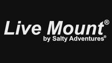 Load and play video in Gallery viewer, Live Mount System - Unit-Fit - Fits in Rod Holder - Live Sonar Transducer Mount Pole
