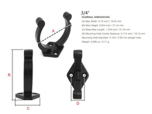 Load image into Gallery viewer, Island Anchor - Pole Clip Clamp - 3/4&quot; or 1&quot;
